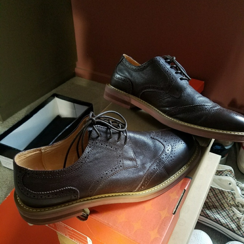 Skin Dress Shoes Wingtip